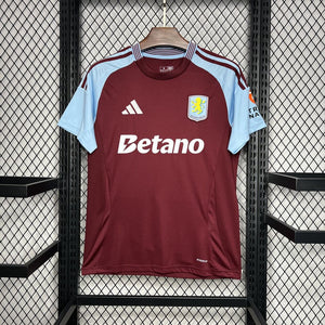 Camiseta Aston Villa local 2024/25 versión fan.