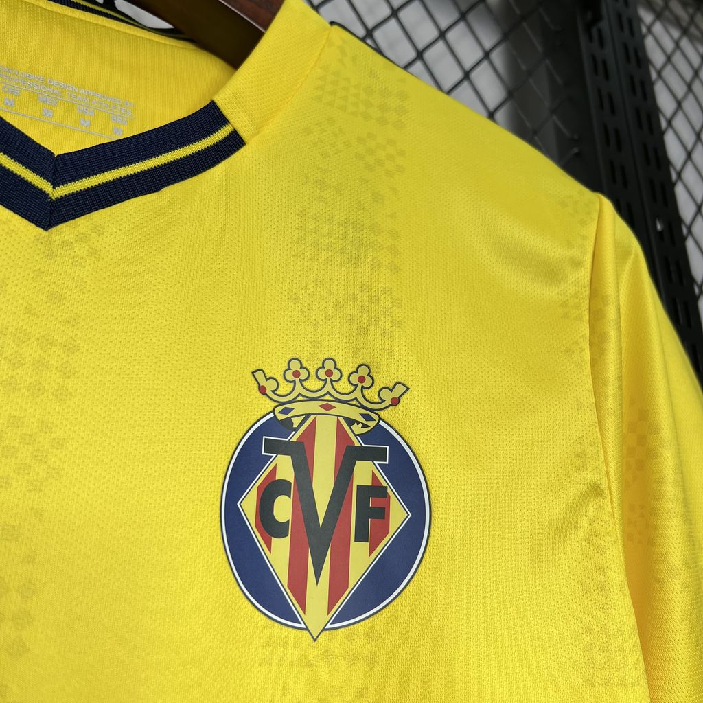 Camiseta Villarreal cf local 2024/25 versión fan.